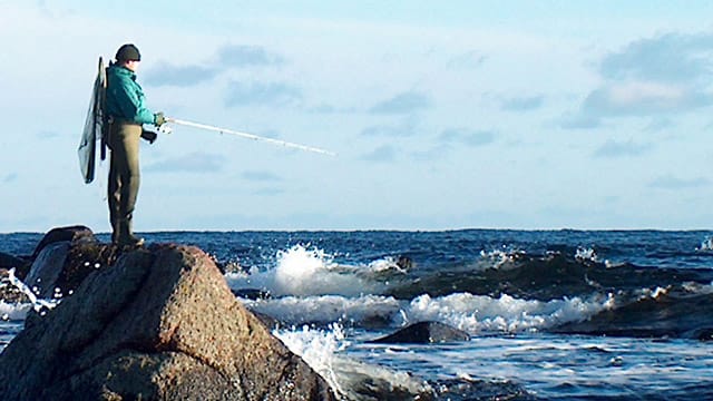 Angeln in Dänemark: Insel Bornholm in der Ostsee.