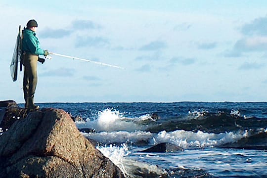 Angeln in Dänemark: Insel Bornholm in der Ostsee.