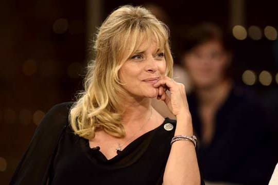 Nastassja Kinski in der ZDF-Talkshow "Markus Lanz".