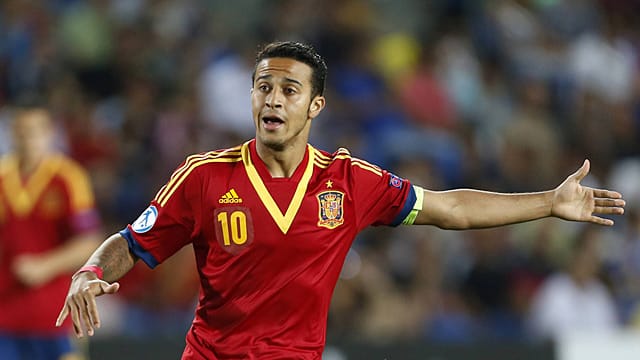 Thiago Alcantara wurde zum besten Spieler der U21-EM gewählt. Thiago Alcantara wurde zum besten Spieler der U21-EM gewählt.
