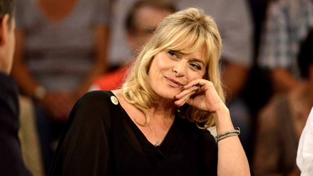 Nastassja Kinski in der ZDF-Talkshow "Markus Lanz".