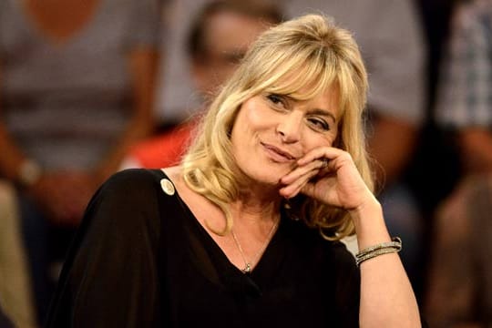 Nastassja Kinski in der ZDF-Talkshow "Markus Lanz".