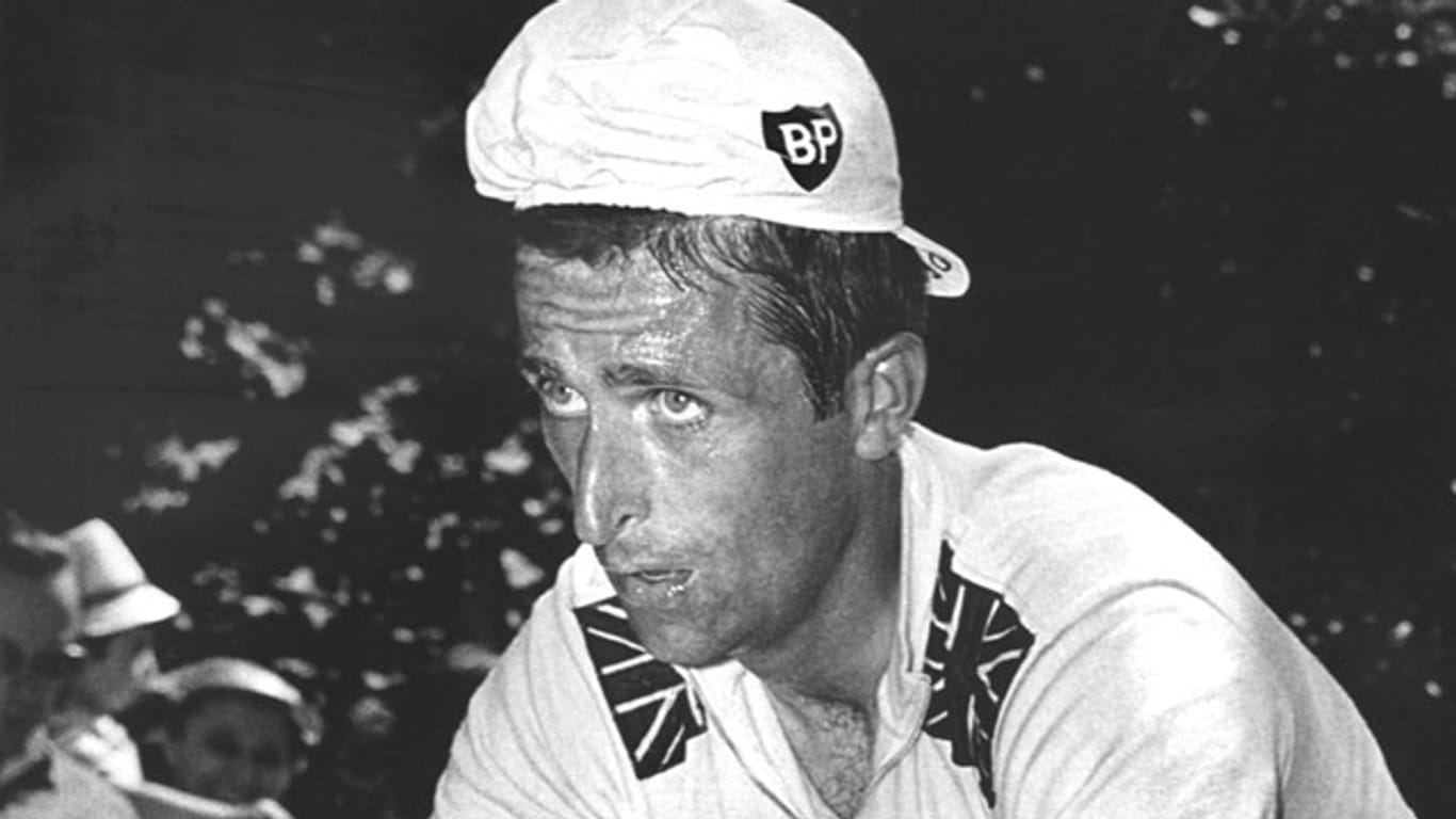 Tom Simpson während der Tour de France 1967.