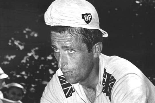 Tom Simpson während der Tour de France 1967.