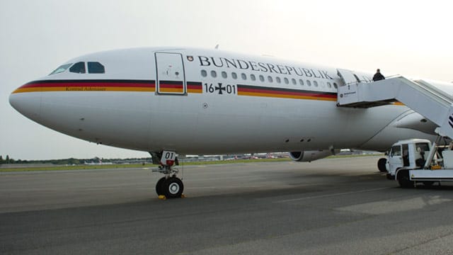 Regierungsmaschine "Konrad Adenauer" vom Typ Airbus A340