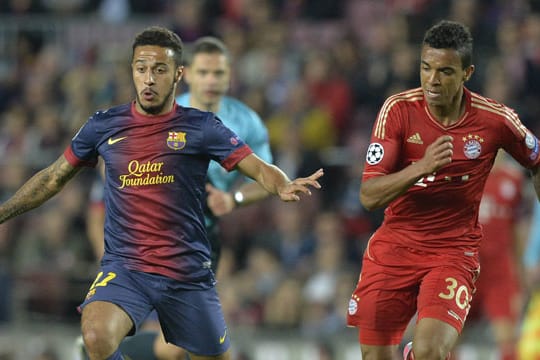 Thiago Alcantara (li.) und Luiz Gustavo könnten schon bald gemeinsam im Bayern-Trikot auflaufen.