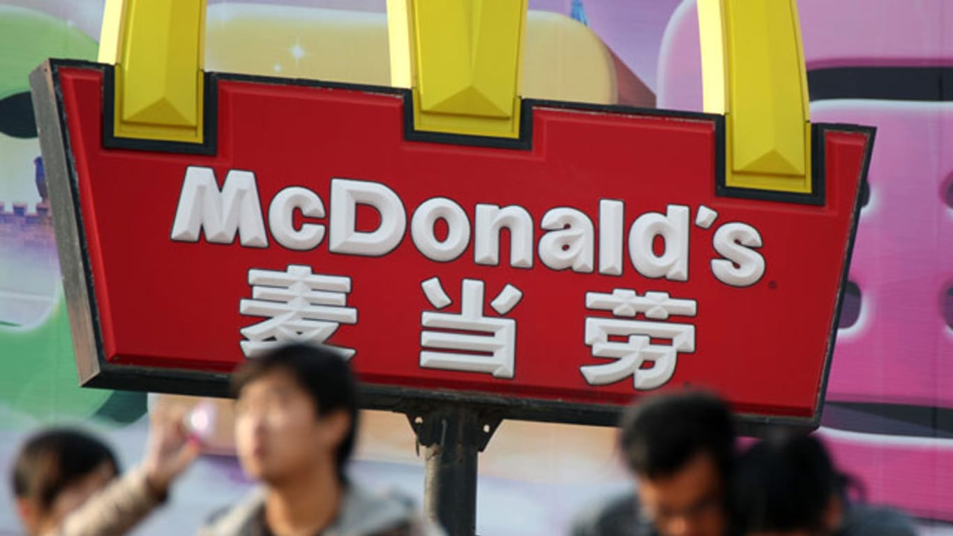 McDonald's-Filiale in China: Nach dem Reich der Mitte will die Kette jetzt auch Vietnam erobern