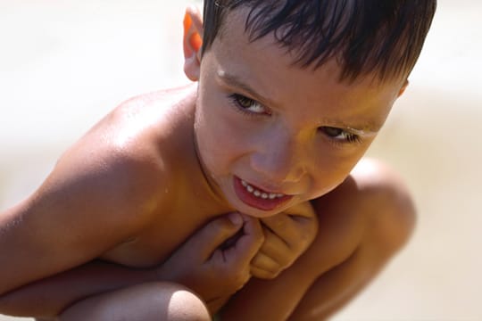 Scham empfinden die Kleinen erst ab dem Kindergartenalter.