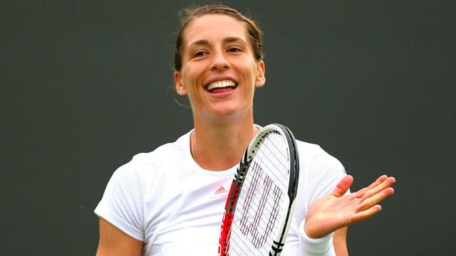 Andrea Petkovic will endlich wieder auf dem Platz für Furore sorgen.