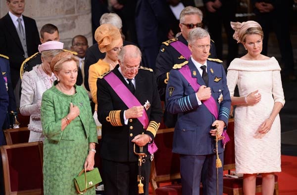 Auch wenn ihr Mann Albert abdankt, darf sich seine Frau Paola (links) weiterhin Königin nennen.
