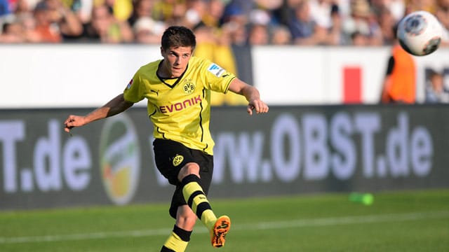 Der Nachwuchsspieler Jonas Hofmann macht derzeit beim BVB auf sich aufmerksam.