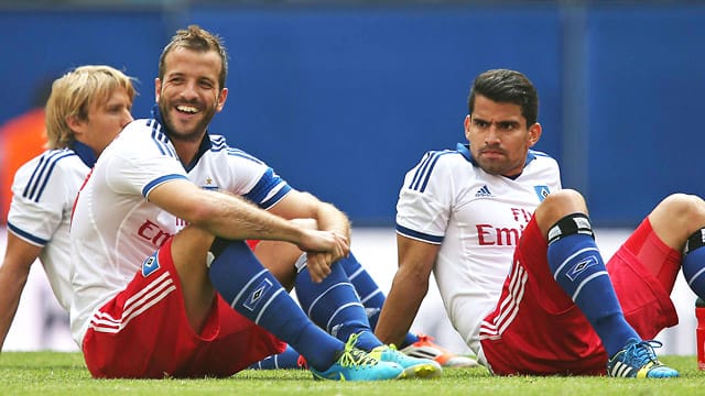 Rafael van der Vaart und Tomas Rincon: Freud und Leid liegen beim HSV seit jeher eng nebeneinander. Rafael van der Vaart und Tomas Rincon: Freud und Leid liegen beim HSV seit jeher eng nebeneinander.