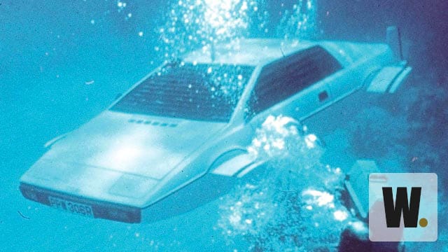 Der Lotus Esprit auf Tauchstation im zehnten Bond-Abenteuer.