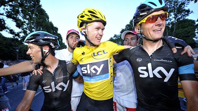 Spitzenverdiener: Kein Team hat bei der Tour so viel kassiert, wie die Mannschaft von Christopher Froome.