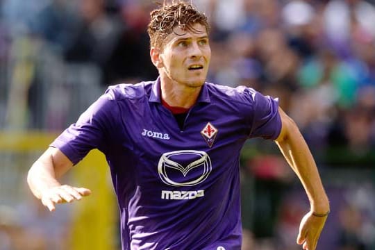 Mario Gomez schnürte für Florenz einen Doppelpack.