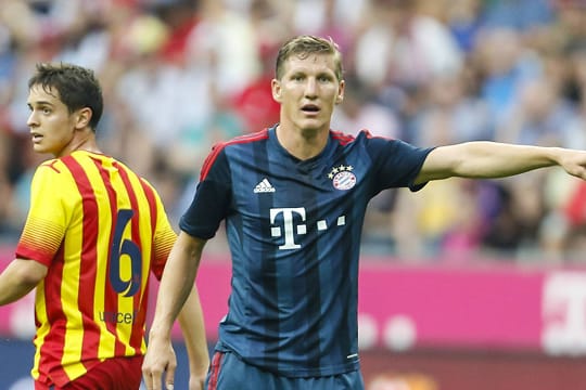 Bastian Schweinsteiger wurde gegen Barcelona in der 67. Minute eingewechselt.