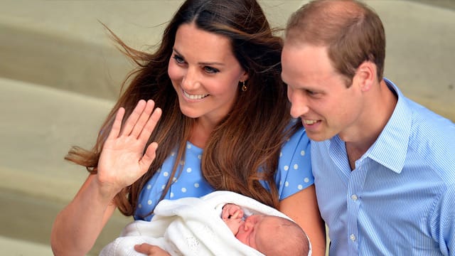 Kate und Williams Baby heißt George Alexander Louis.