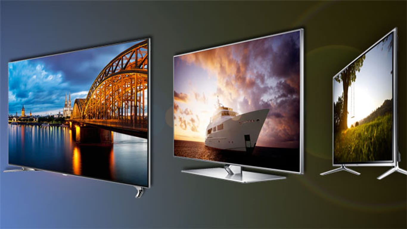Drei Samsung-Fernseher