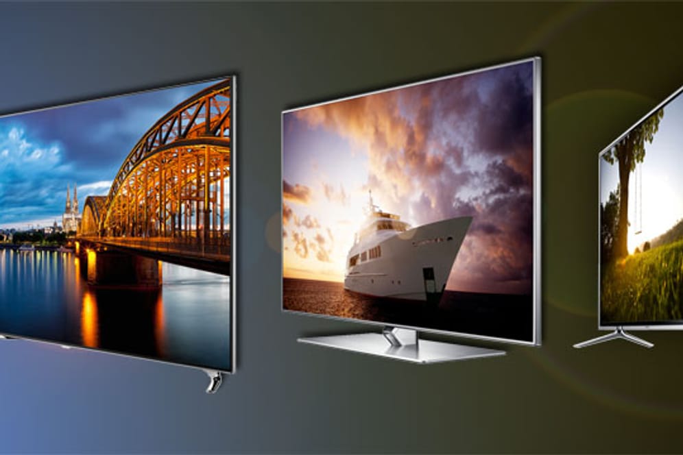 Drei Samsung-Fernseher