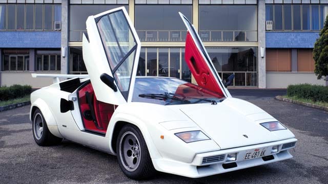 Lamborghini Countach: Lamborghini-Kampfstier fasziniert seit 40 Jahren.