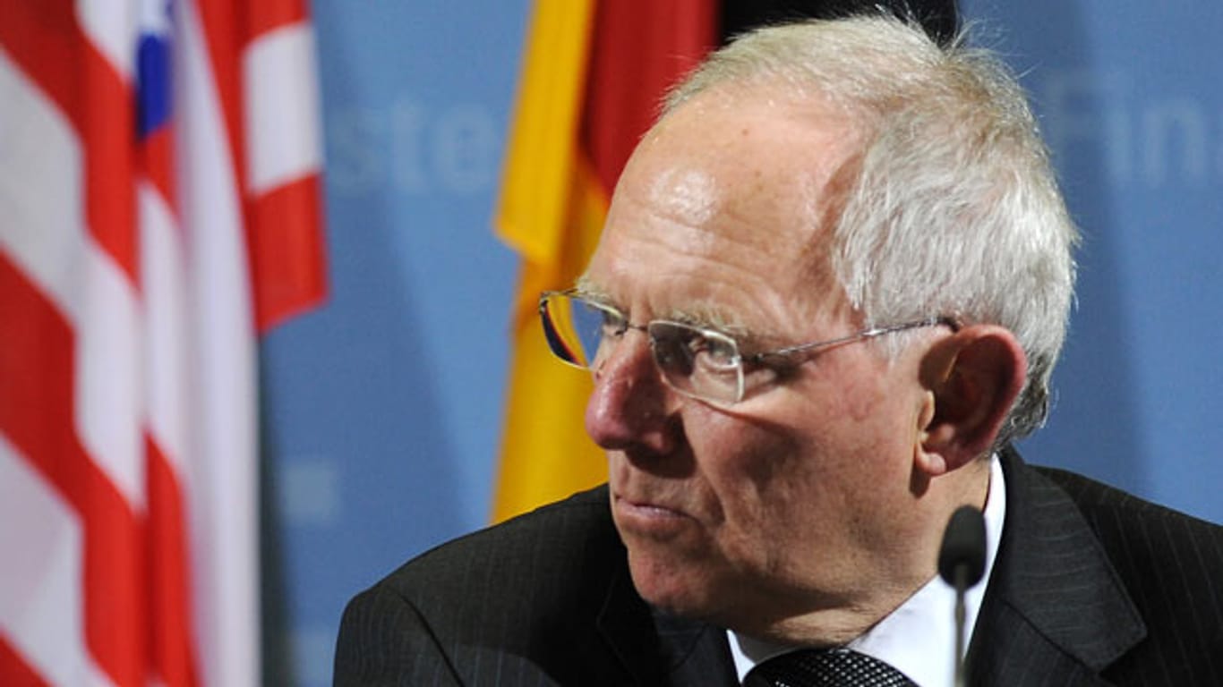Finanzminister Schäuble verteidigt die USA in der NSA-Affäre