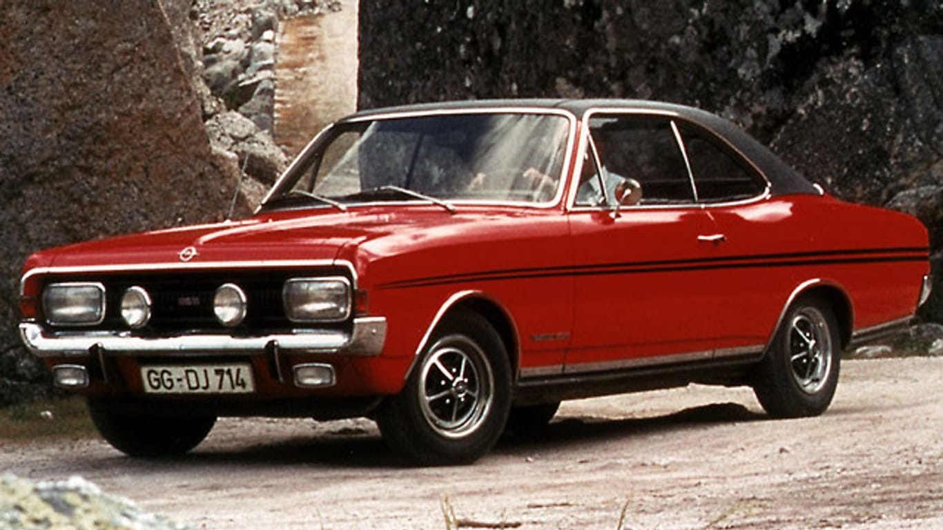 Opel Commodore Coupé: Besonders scharf in Schwarz und Rot