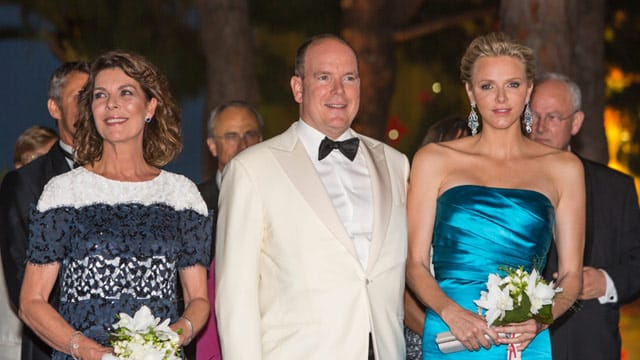 Prinzessin Caroline, Fürst Albert II. und Charlène