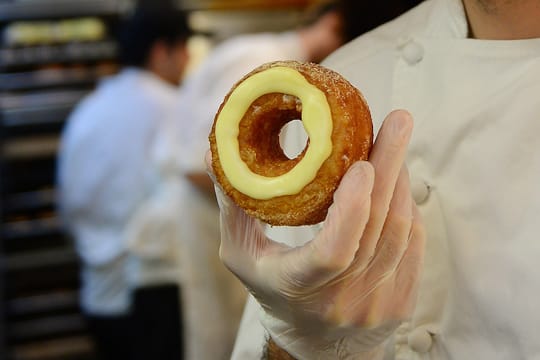 Viele Amerikaner sind verrückt nach einem Cronut.