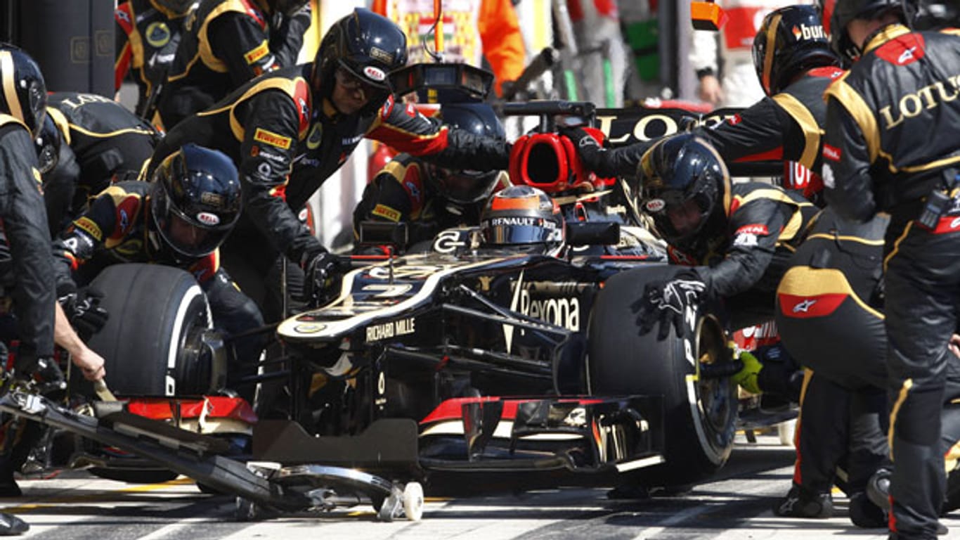 Dem Formel-1-Rennstall Lotus um Kimi Räikkönen droht der finanzielle Kollaps.