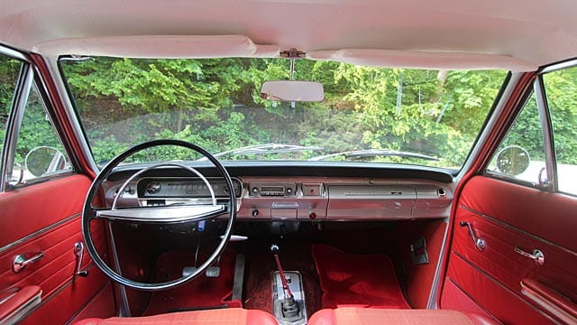 Opel Rekord A Coupé: US-Flair auch hinterm Steuer.
