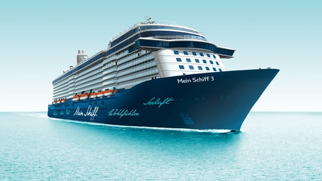 Entwurf der "Mein Schiff 3"