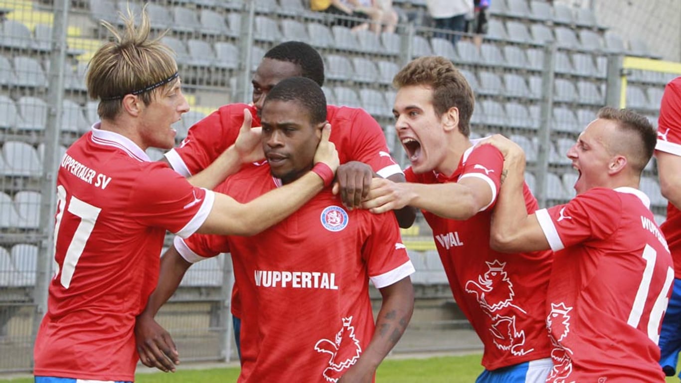 So wie beim 2:0-Heimspiel-Erfolg gegen den FC Kray möchten die Wuppertaler endlich auch auswärts jubeln.