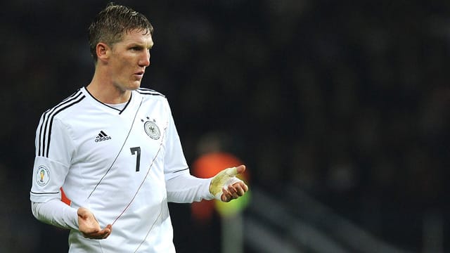 Bastian Schweinsteiger spielt nur für die DFB-Elf, wenn es ernst wird.