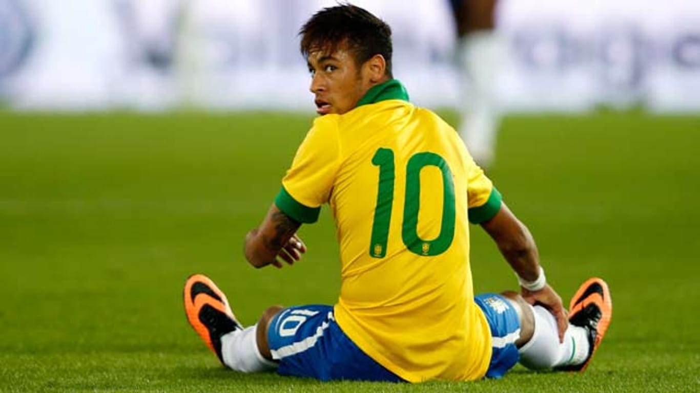 Neymar verliert mit Brasilien gegen die Schweiz.