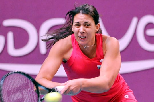 Marion Bartoli - am Ende waren die Schmerzen bei jedem Schlag zu groß.