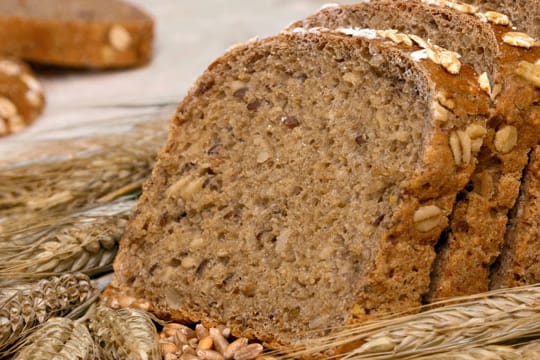 Vollkornbrot enthält fast ausschließlich Vollkornmehl