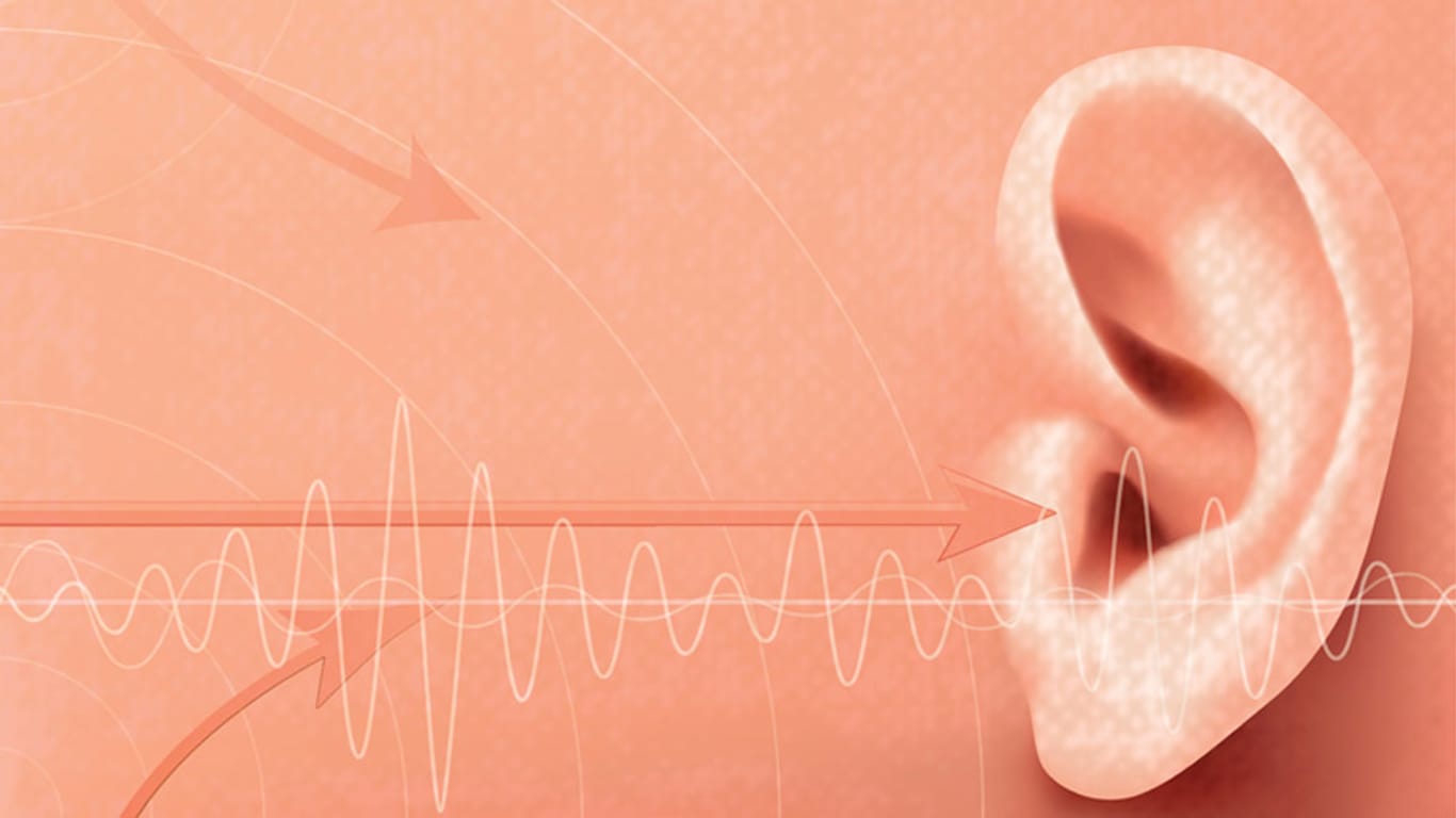 Tinnitus: Bestimmte Geräusche helfen bei der Behandlung eines Tinnitus.