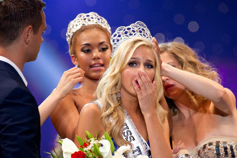 Miss Teen USA 2013 Cassidy Wolf während der Preisverleihung