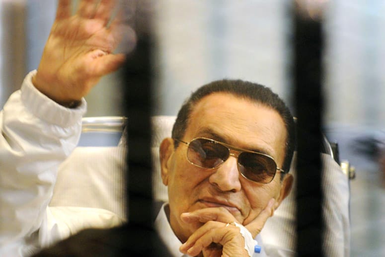Husni Mubarak, Ägypten-Krise