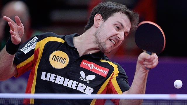 Timo Boll zählt bei der Tischtennis-EM 2013 zu den Favoriten.