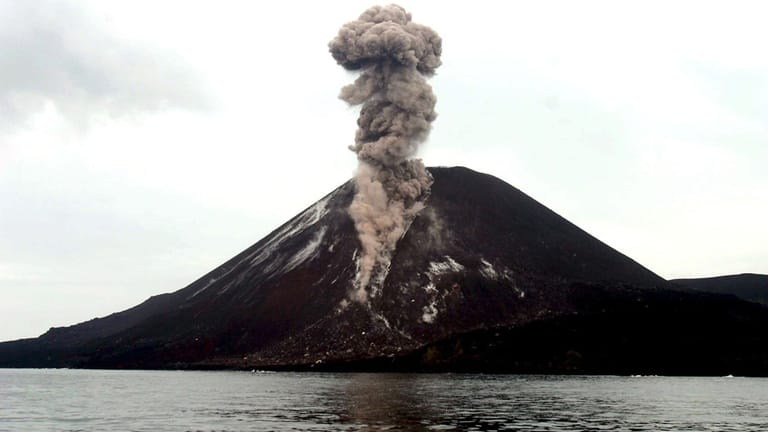 Das Kind der Vulkaninsel Krakatau