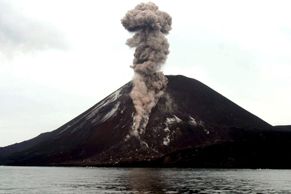 Das Kind der Vulkaninsel Krakatau