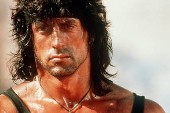 Sylvester Stallone in seiner Paraderolle als "Rambo".