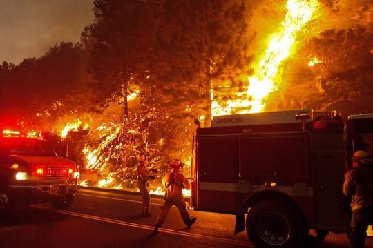 Kalifornien, Waldbrand