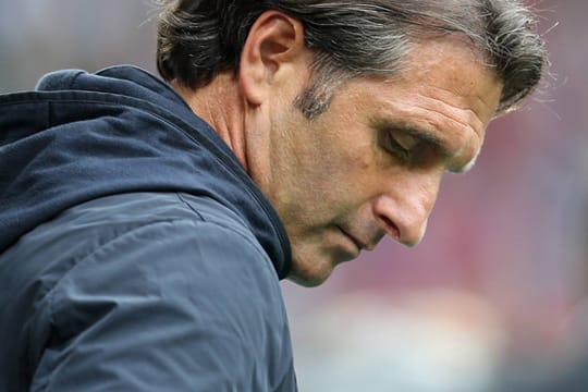 Für Bruno Labbadia ist beim VfB Stuttgart Schluss.