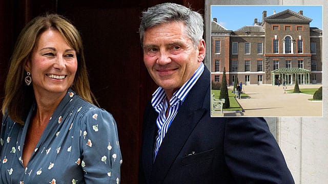 Carole und Michael Middleton bekommen ihr eigenes Apartment im Kensington Palast. Carole und Michael Middleton bekommen ihr eigenes Apartment im Kensington Palast.