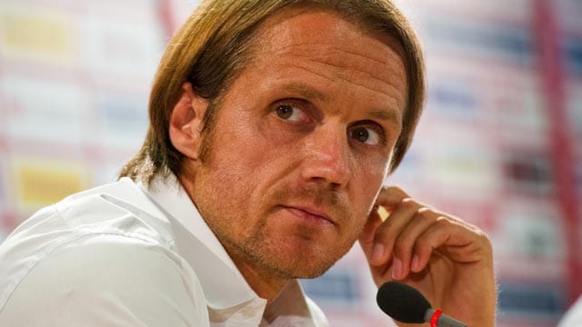 Stuttgarts neuer Trainer Thomas Schneider: "Ich bin voller Zuversicht."