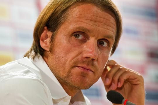 Stuttgarts neuer Trainer Thomas Schneider: "Ich bin voller Zuversicht."