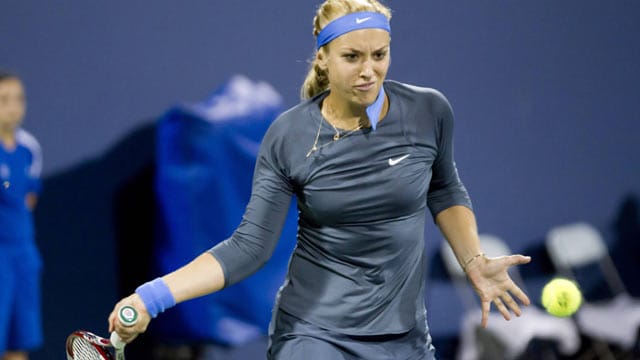 Sabine Lisicki hat bei den US Open die zweite Runde erreicht. Sabine Lisicki hat bei den US Open die zweite Runde erreicht.
