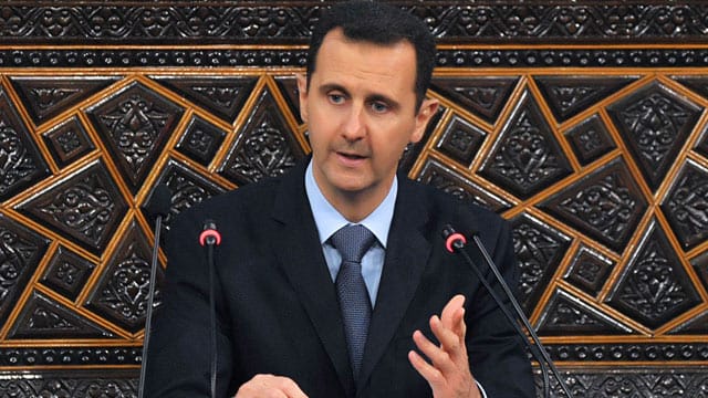 Syriens Präsident Baschar al-Assad Syriens Präsident Baschar al-Assad
